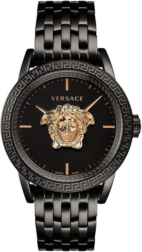 Versace Palazzo Empire Men'S Watch Black Steel Verd00518